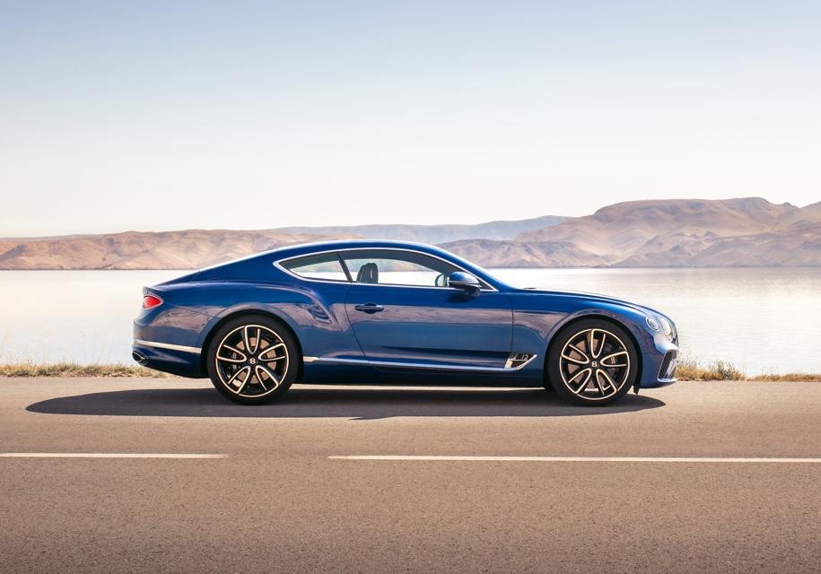 Названы российские цены на новый Bentley Continental GT
