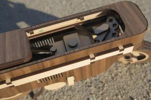 Деревянная моделька скутера Laser Compo