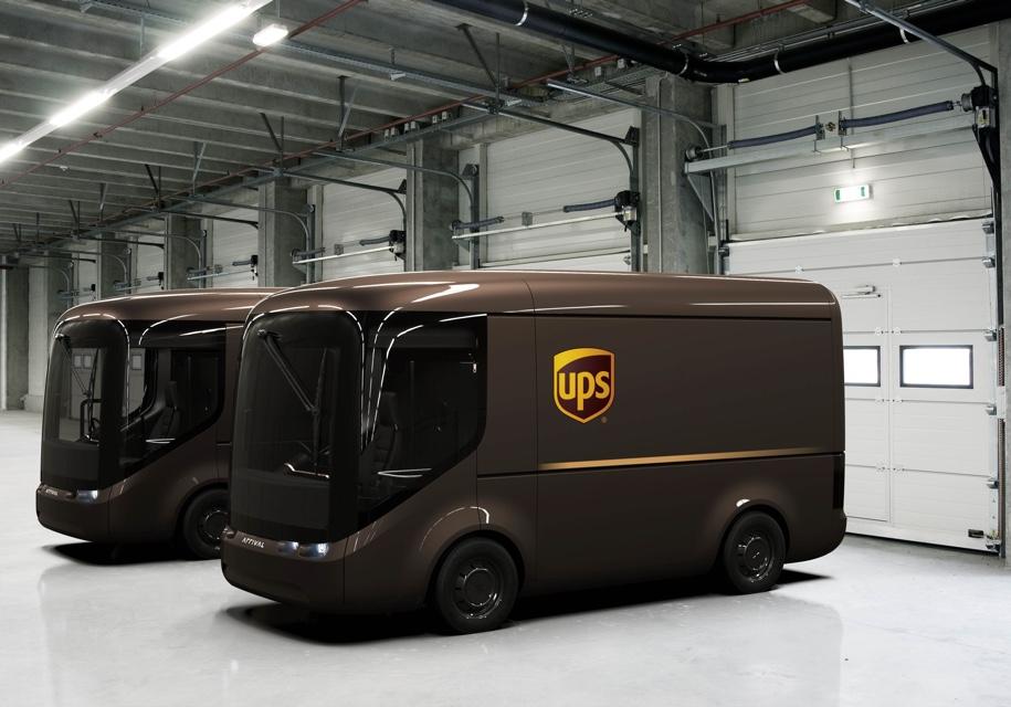 Курьерская служба UPS построит собственные электрофургоны