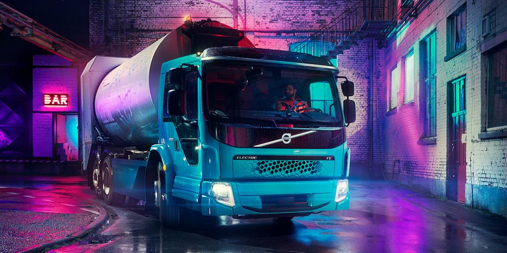 Volvo представила бесшумный грузовик