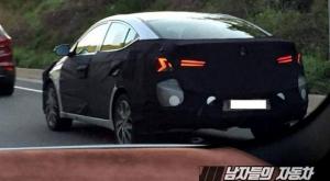 Шпионские фото Hyundai Elantra 2019 года