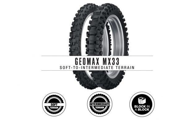 Мотокроссовая резина Dunlop Geomax MX33