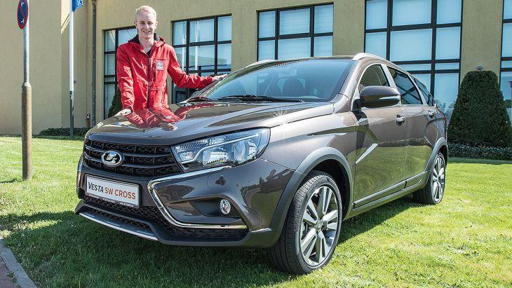 Немцы протестировали универсал LADA Vesta SW Cross