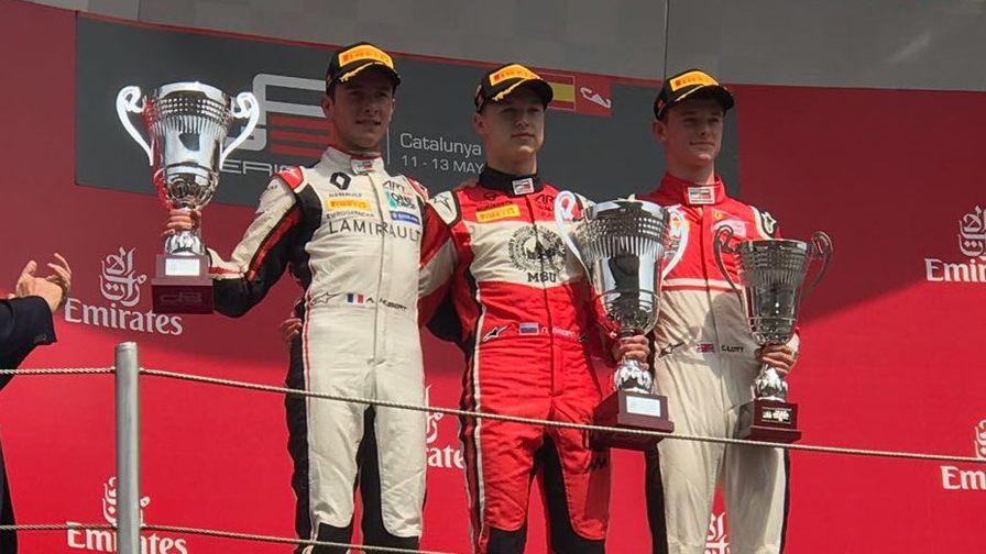 Никита Мазепин выиграл свою первую же гонку в первенстве GP3