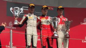 Никита Мазепин выиграл свою первую же гонку в первенстве GP3