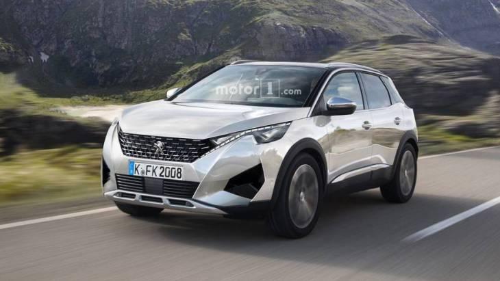 Кроссовер Peugeot 2008 нового поколения: первые изображения