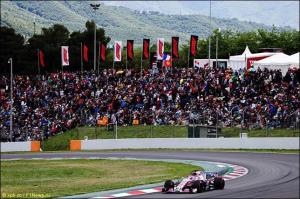 В Force India рады двум очкам в сложной гонке