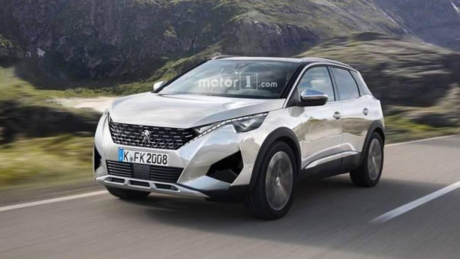 Кроссовер Peugeot 2008 нового поколения: первые изображения