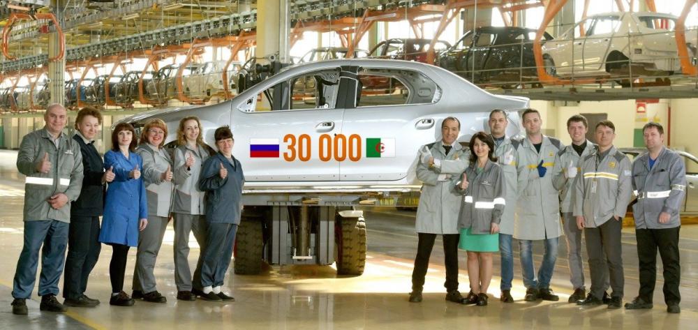 В Алжир из России отправили 30-тысячный кузов Renault Logan