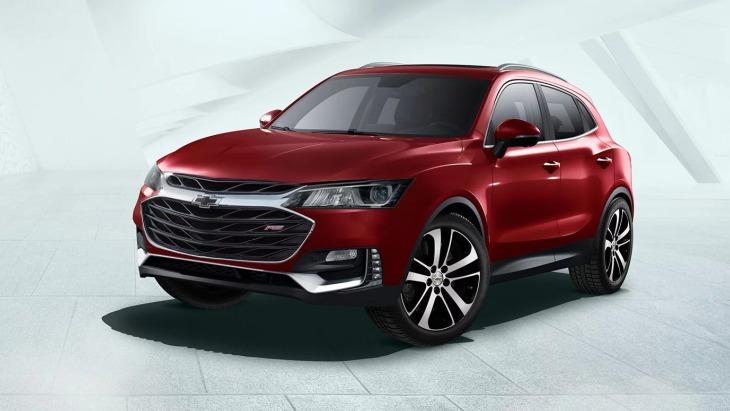 Кроссовер Chevrolet Tracker нового поколения: первые изображения