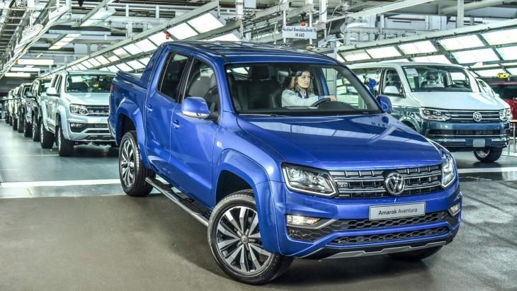 Самый мощный пикап VW Amarok встал на конвейер