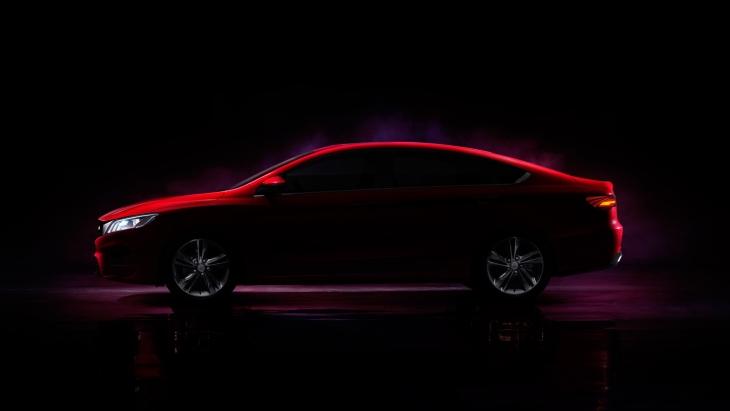 Компания Geely анонсировала новый седан