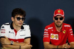 Феттель: Леклеру не стоит обращать внимания на шумиху
