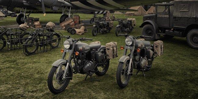 Мотоцикл-легенду времен Второй мировой от Royal Enfield почтят спецвыпуском
