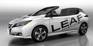 Новый Nissan Leaf лишился крыши