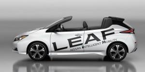 Новый Nissan Leaf лишился крыши