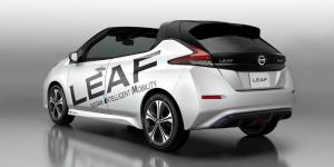 Новый Nissan Leaf лишился крыши