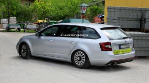 Шпионские фото Skoda Octavia 2019 года