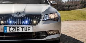 Skoda представила бронированный Superb