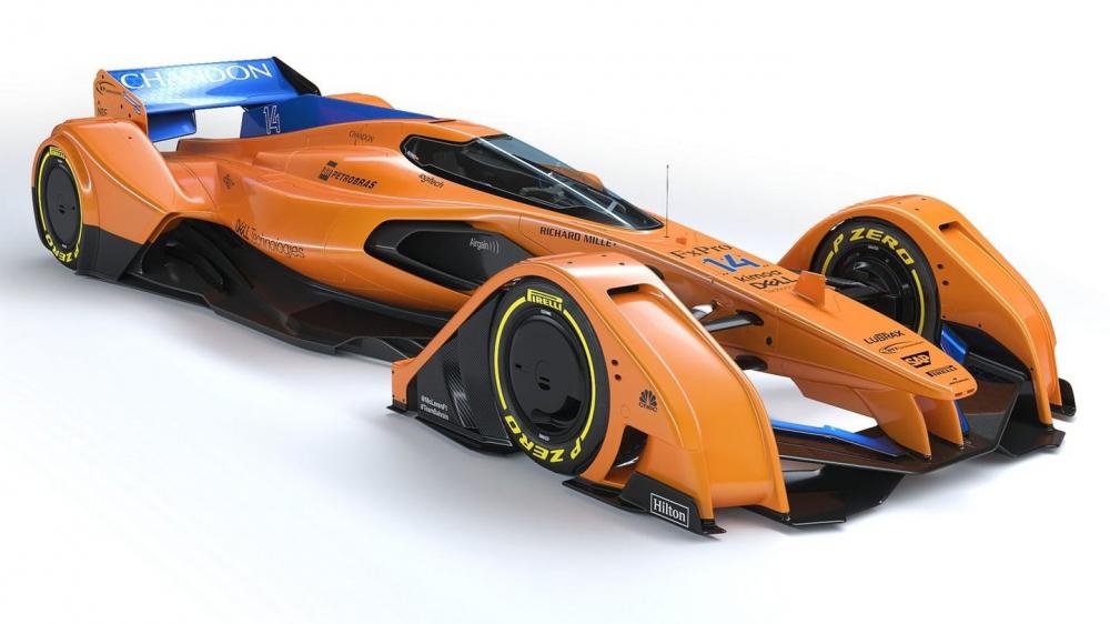 McLaren представила гоночную машину будущего