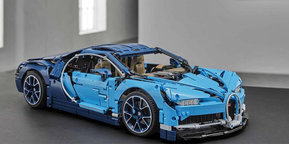 Lego представила копию Bugatti Chiron
