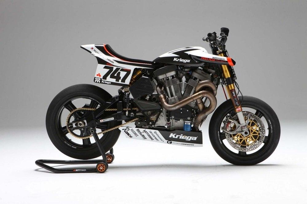 Гоночный мотоцикл BOTT XR1R Pikes Peak 2017