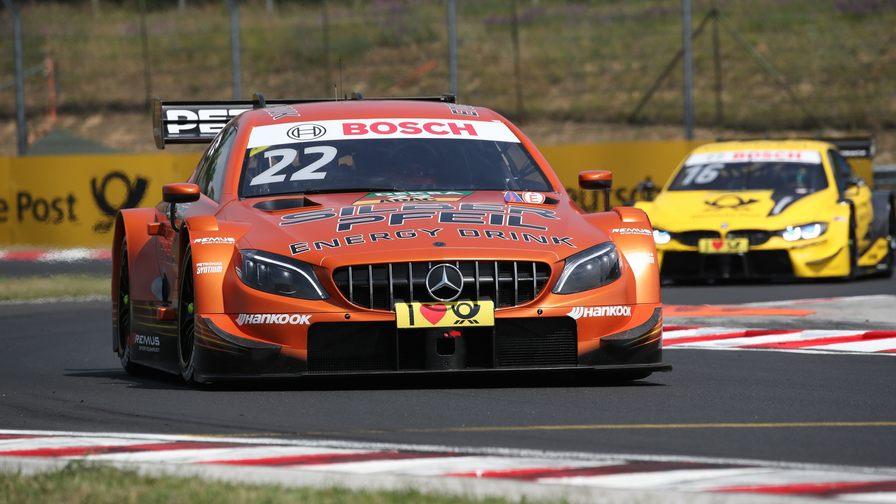Лукас Ауэр стартует с поула во второй гонке DTM в Венгрии