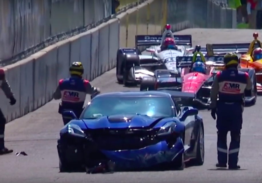 Топ-менеджер GM разбил самый мощный Chevrolet Corvette