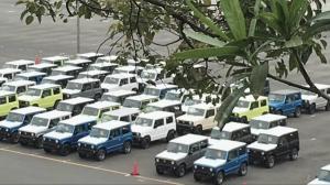 Появились первые «живые» фото нового Suzuki Jimny