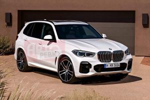 Новый BMW X5: первые изображения без камуфляжа