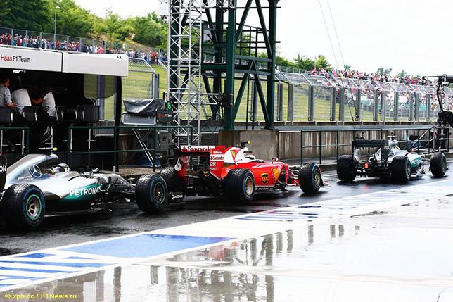 FIA требует изменить поверхность пит-лейн на Хунгароринге
