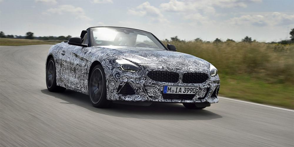 Названа дата начала производства нового родстера BMW Z4
