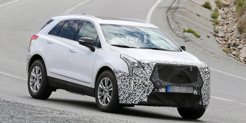 Обновленный Cadillac XT5 впервые замечен на тестах

