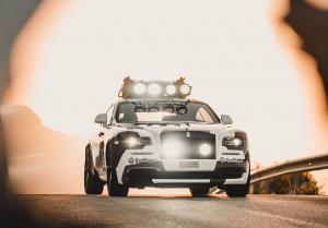 На продажу выставили 812-сильный Rolls-Royce Wraith для бернаута