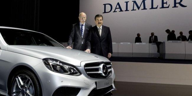 Daimler отзывает в Германии почти 800 тыс. автомобилей
