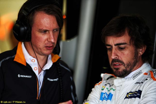 Палмер: После ухода Алонсо в McLaren останется пропасть
