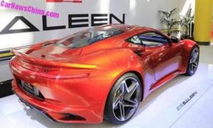 В Китае презентовали спорткар Saleen S1 за $100 тысяч
