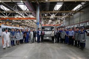 КАМАЗ и Daimler AG запустили производство нового Mitsubishi Fuso Canter