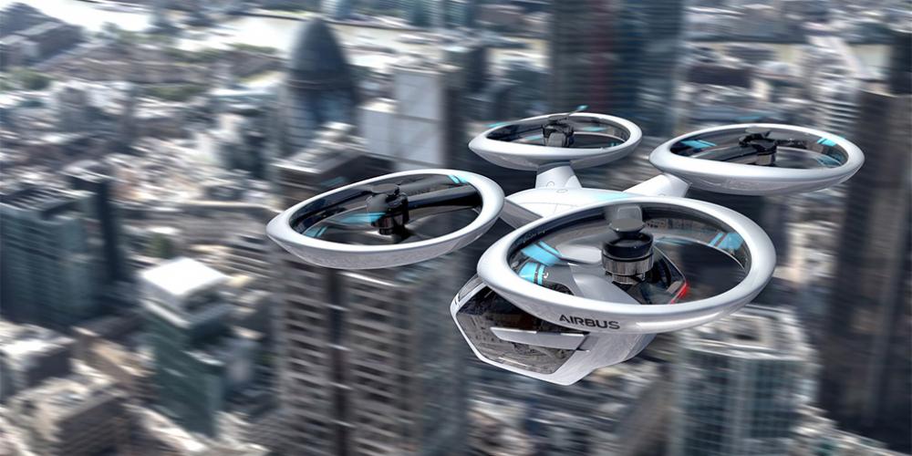 Audi и Airbus испытают летающее такси в немецком Ингольштадте