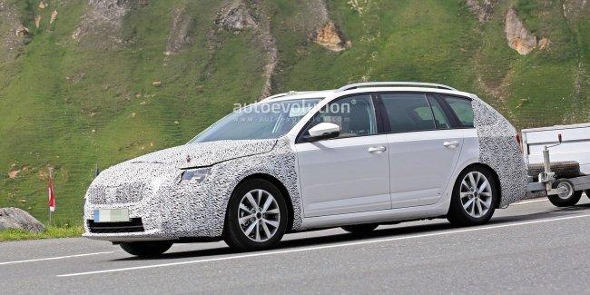 Новую Skoda Octavia уже видели в Европе