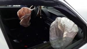 Два авто превратились в груду металла после ДТП в Алматы