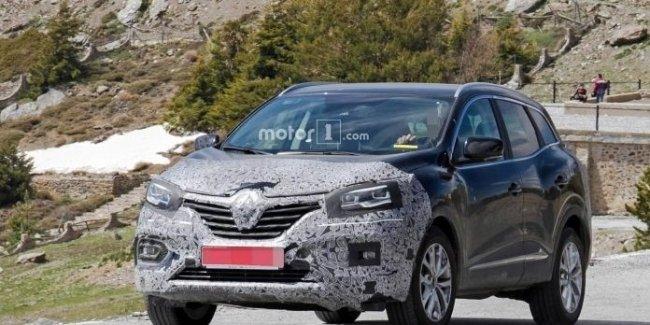 Обновленный Renault Kadjar попался в объективы фотошпионов