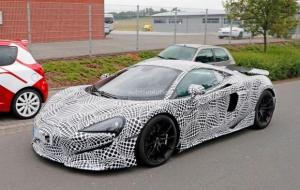 Шпионские фото нового суперкара McLaren 600LT опубликовали в сети