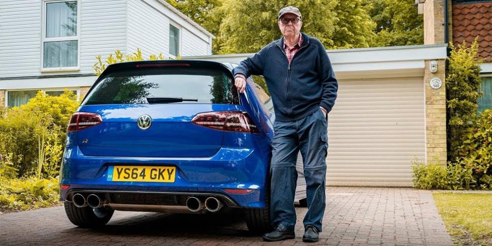Сверхмощный Volkswagen Golf R обнаружили у 75-летнего пенсионера
