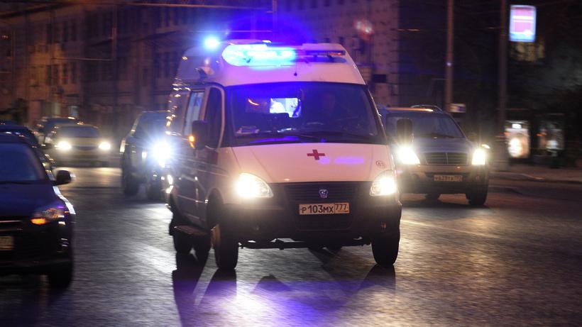 Автомобиль столкнулся с мотоциклистом на северо-востоке Москвы