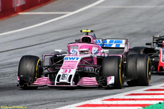 Двойной финиш в очках для Force India