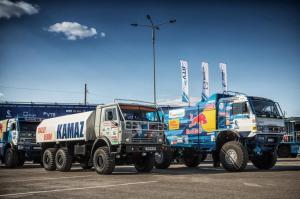 Команда КАМАЗ-мастер представила новый спортивный грузовик
