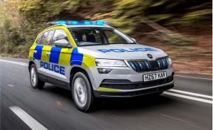 Полицейский Skoda Karoq взяли на службу в Британии