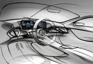 Появились изображения интерьера нового Mercedes-Benz GLE