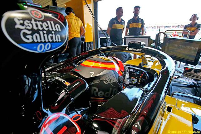 Renault Sport F1 оштрафована на 1000 евро